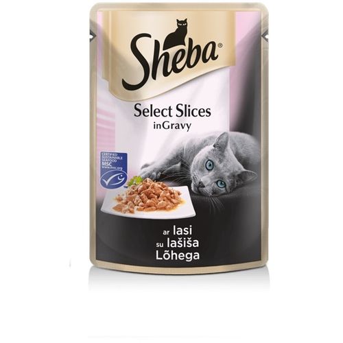 SHEBA Select Slices, losos u umaku, 85 g slika 1