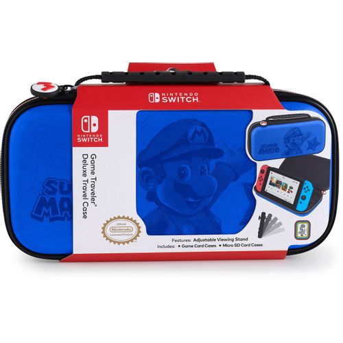 BIGBEN Nintendo Switch Mario Putna Torbica, Plava slika 1