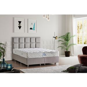 Plavi džepni RollPack madrac 80x180 za jednu osobu, bijeli
