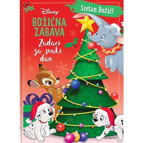 DISNEY BOŽIĆNA ZABAVA bojanka s aktivnostima slika 1