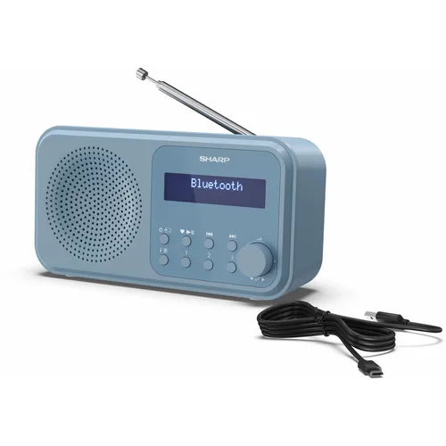 Sharp radio DR-P420 Plavi (DAB+, DAB, FM, BT, RDS) slika 1