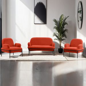 Sofa Set Aster - Crvena pločica