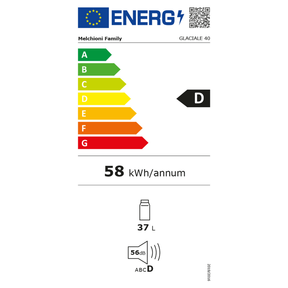 MELCHIONI FAMILY Prijenosni frižider GLACIALE 40 /  kapacitet 37 lit., do -18 °C slika 3