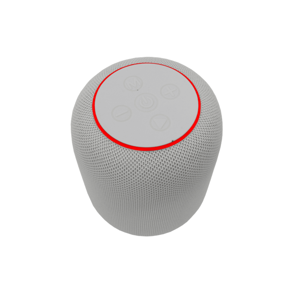 WHITE SHARK Bluetooth zvučnik GBT-619 IDAKKA, bijeli slika 2