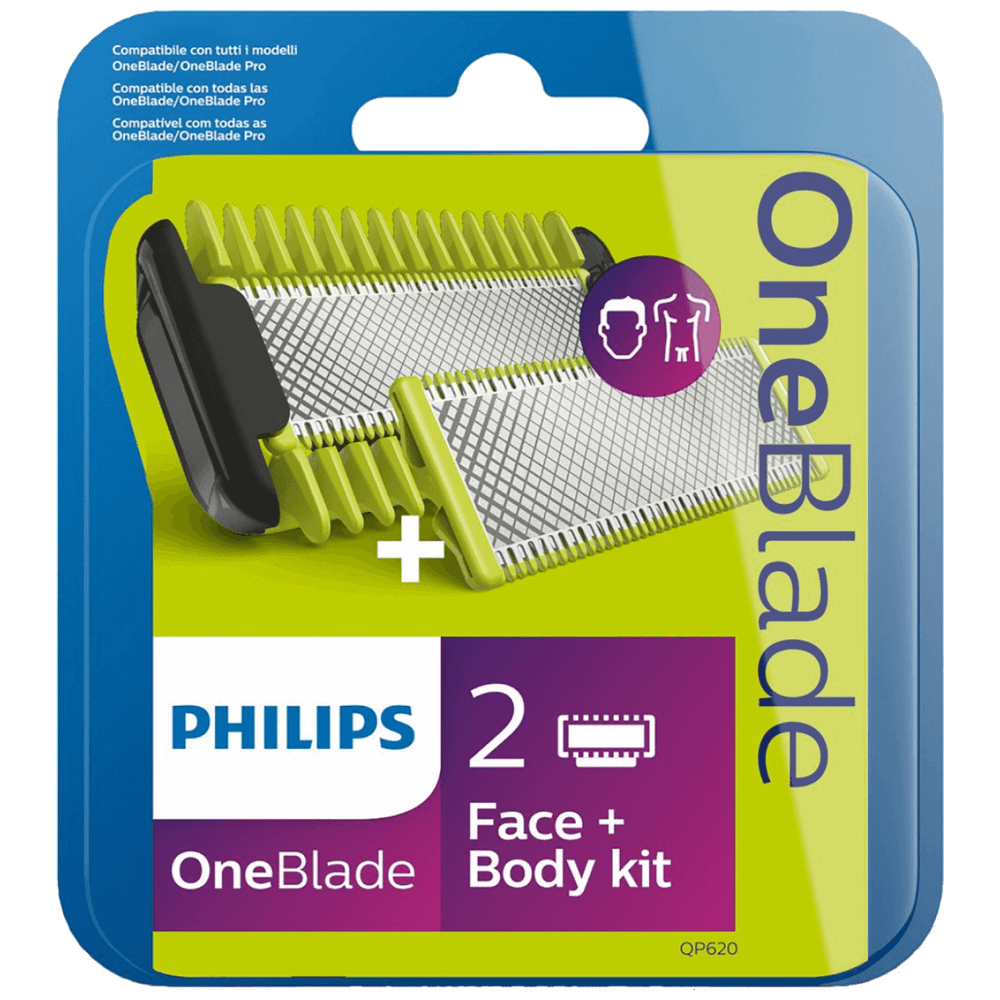 Philips Komplet Lice + Tijelo za OneBlade - QP620/50 slika 2