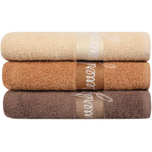 409 - Cream, Caramel, Brown Cream
Caramel
Brown Hand Towel Set (3 Pieces) slika 2