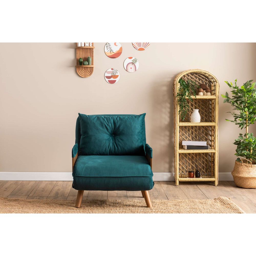 Sofa-krevet Cosmo Single - Petrol Zelena slika 3