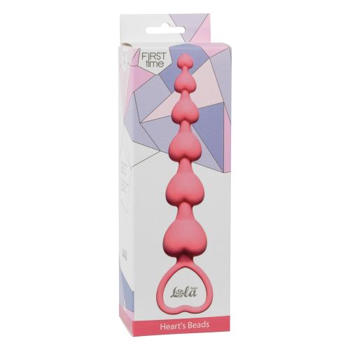 Analne kuglice Lola games Heart's Pink slika 1