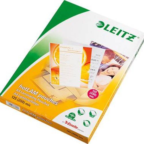 Leitz folija za laminiranje DIN A4 125 micron sjajna  100 St. slika 2