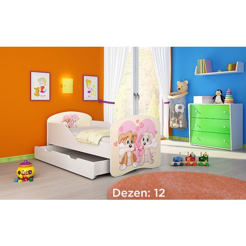 Deciji krevet ACMA I 180x80 F + dusek 6 cm12 slika 1