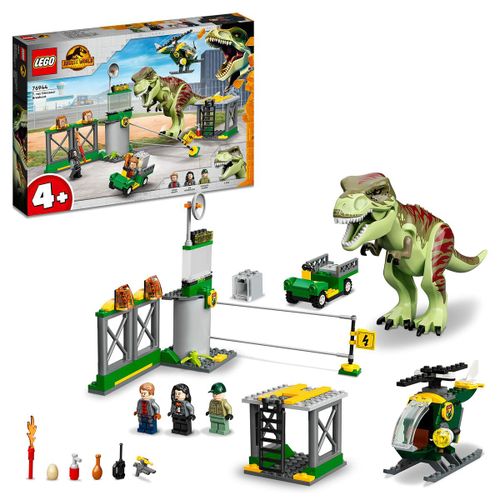 Lego 76944 Jurassic World T-Rex Bijeg Playset (140 Dijelova) slika 2