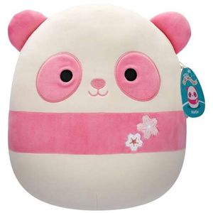 Squishmallows 30cm - matlin - roza panda s trešnjinim cvijetom