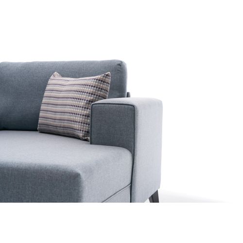 Atelier Del Sofa Kutna garnitura na razvlačenje, Plava, Efsun - Blue slika 10