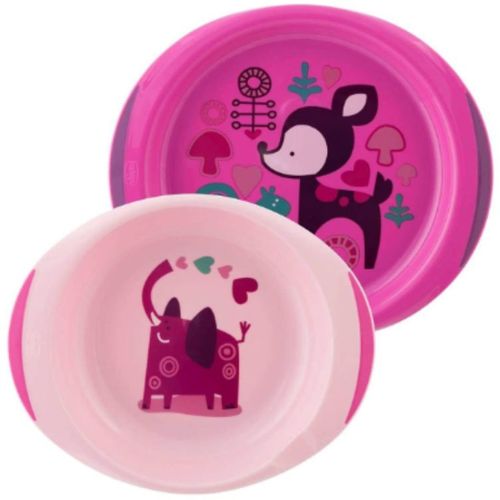 Chicco set tanjira, roze slika 1