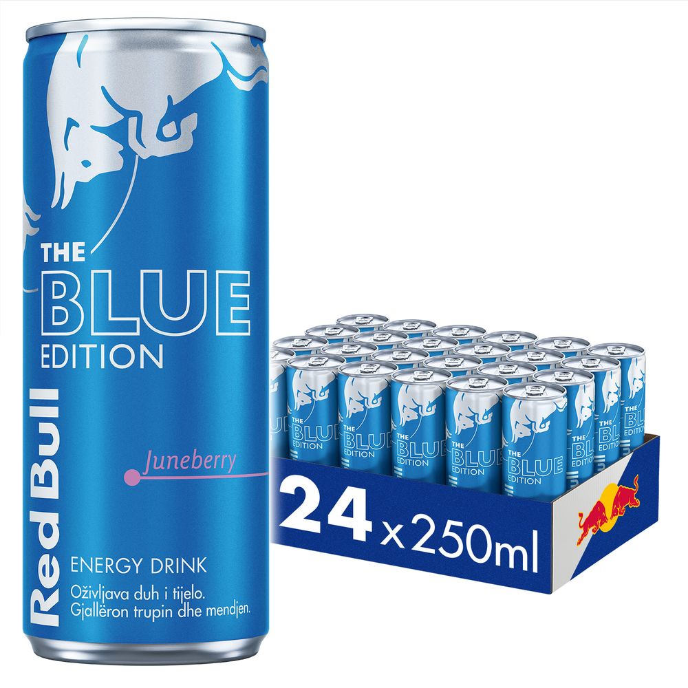 Red Bull Blue limenka 24x250ml XXL slika 1