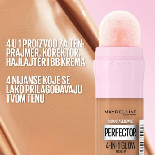 Maybelline New York Instant Perfector Glow 4 u 1 proizvod za ten 00 fair light slika 5