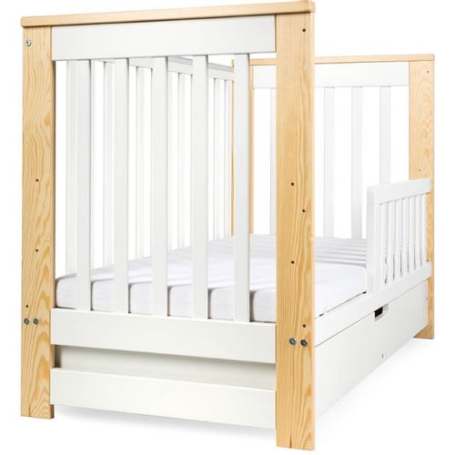Krevetac Za Bebe Klups IWO White 120x60 slika 4