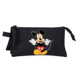Disney prazna pernica sa 3 odjeljka Mickey Cheeful (model: 4334341, 22 cm)