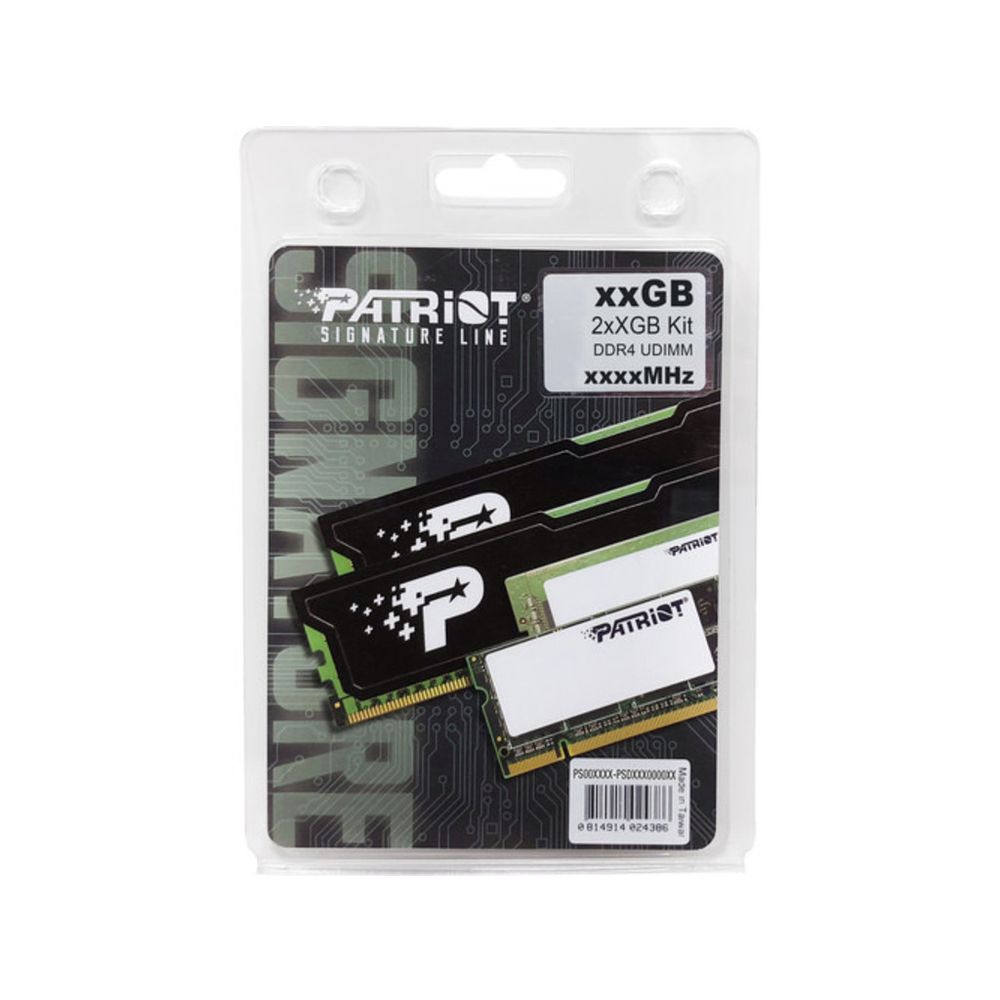 Patriot RAM,16GB (2x8GB), DDR43200MHz, UDIMM, Signature Line slika 1