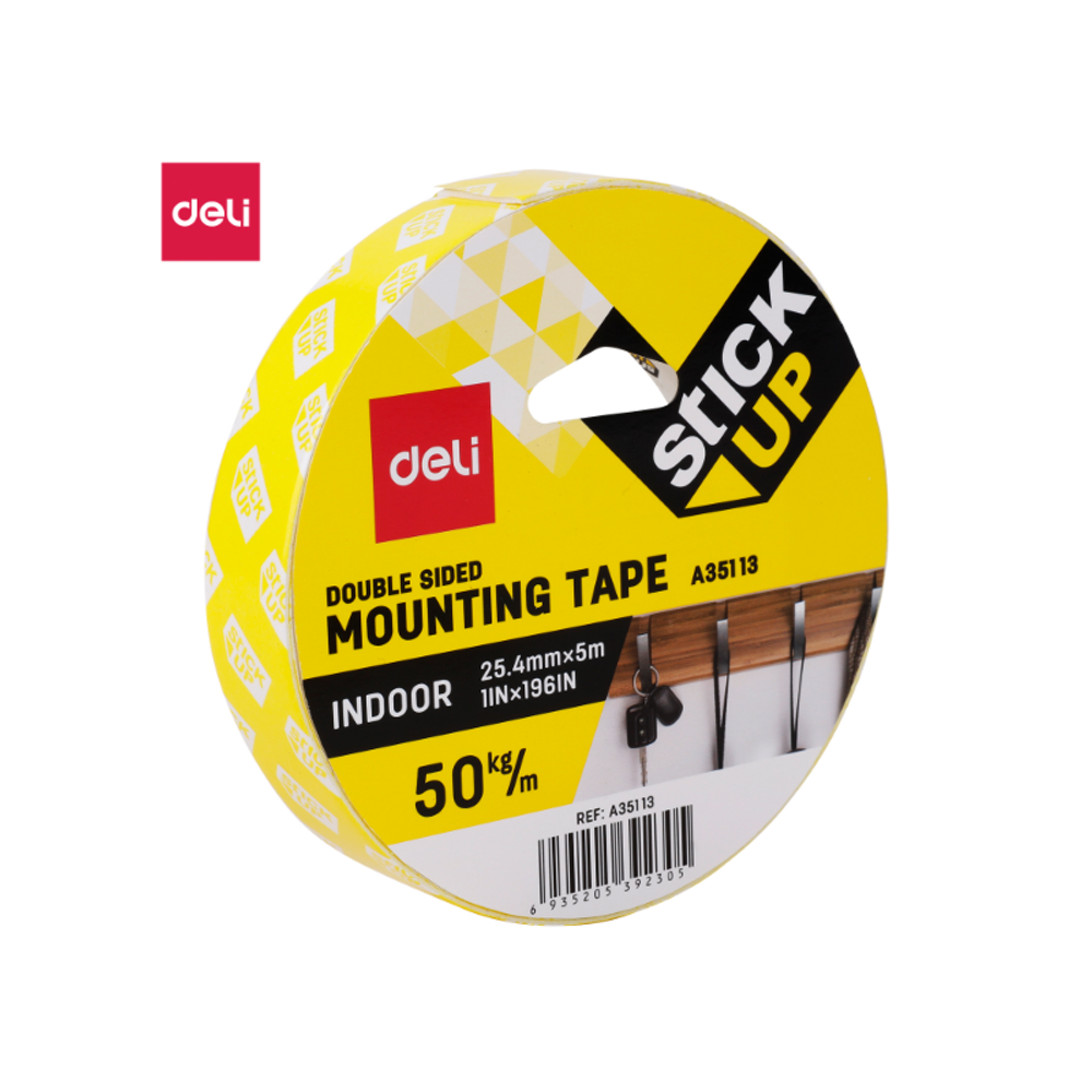 Deli obostrano ljepljiva traka 25.4mm*5m EA35113 slika 1