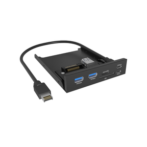 IcyBox IB-HUB1419-i3 6-u-1 USB hub za 3,5" utor u računalu