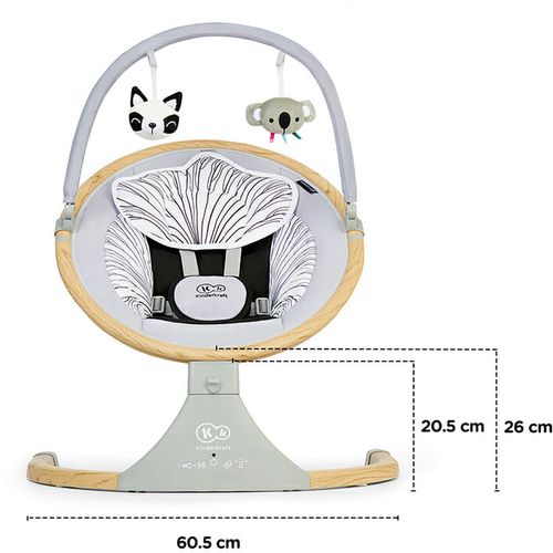 Kinderkraft Električna njihaljka LUMI slika 21