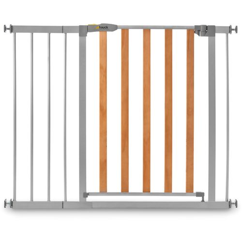 Hauck zaštitna ograda Woodlock 2 (75 - 80 cm) + nastavak 21 cm silver = 96 – 101 cm slika 1