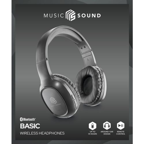 Cellularline Music Sound bluetooth slušalice black slika 2