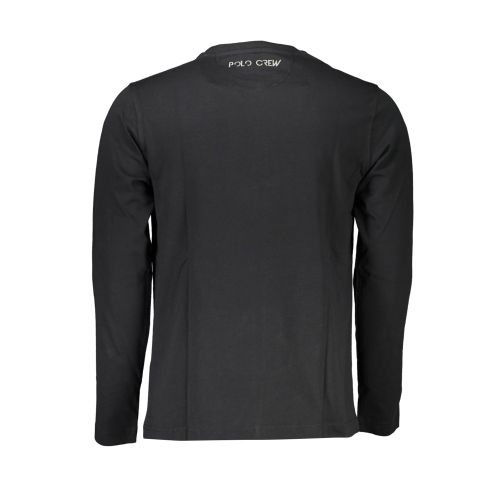 LA MARTINA MEN'S LONG SLEEVE T-SHIRT BLACK slika 2