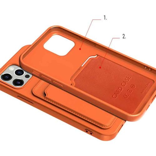 Card Case Silikonska torbica sa držačem kartica za iPhone 11 slika 2