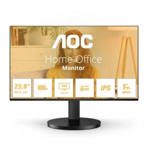 Monitor AOC LED IPS 23,8" 24B3HA2, VGA, HDMI, zvuč., 100Hz 24B3HA2