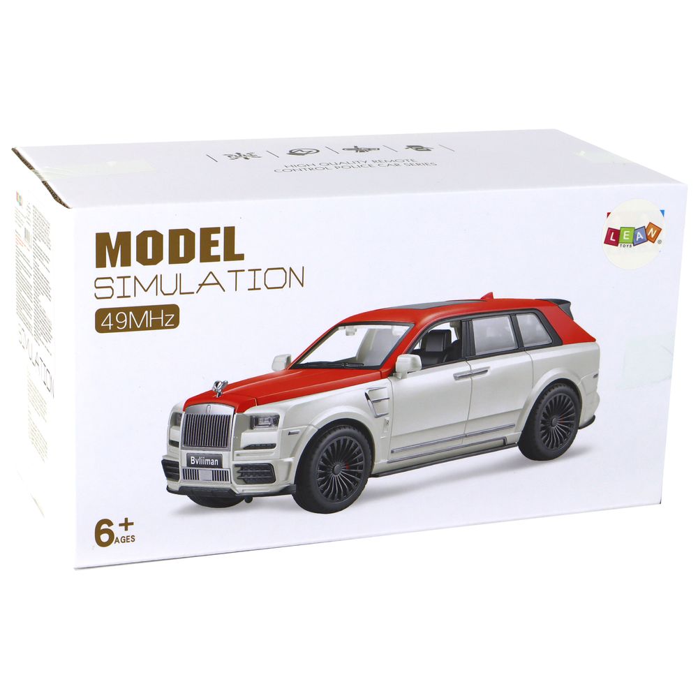 Automobil r/c 1:20 bijeli i crveni pilotski automobil slika 8