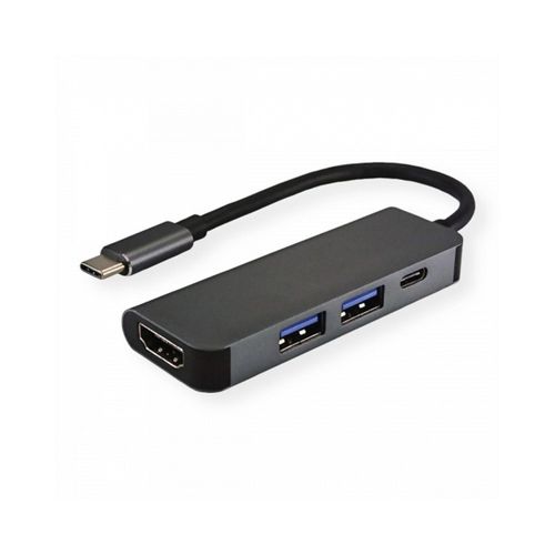 FAST ASIA Adapter-konvertor TIP C na HDMI+ 2xUSB 3.0+ TIP C slika 1