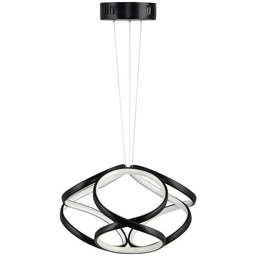 Apeiro - Black, White Light Black Chandelier slika 4