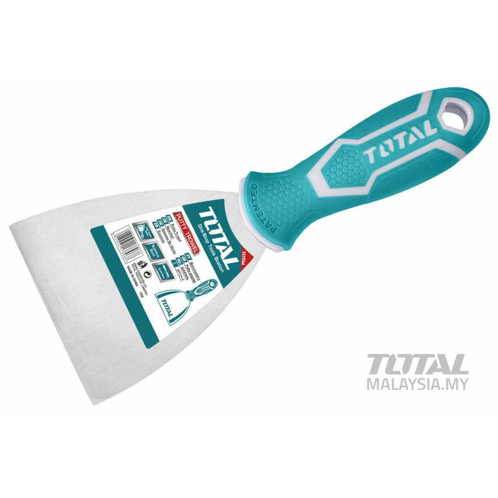 TOTAL Zidarska špahtla Inox 63 mm - INDUSTRIAL (THT83606) slika 1