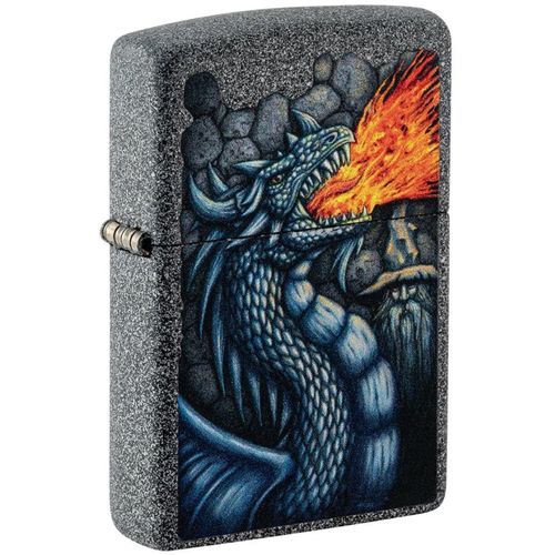 Zippo upaljač metalni na benzin 49776 slika 1