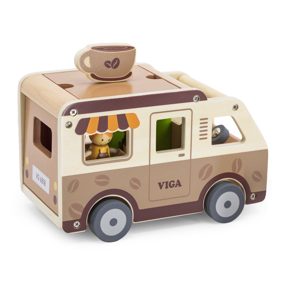 Viga food truck drveni auto caffe slastičarna slika 4