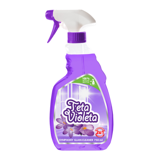 Teta Violeta sredstvo za pranje stakla Symphony, 750ml slika 1