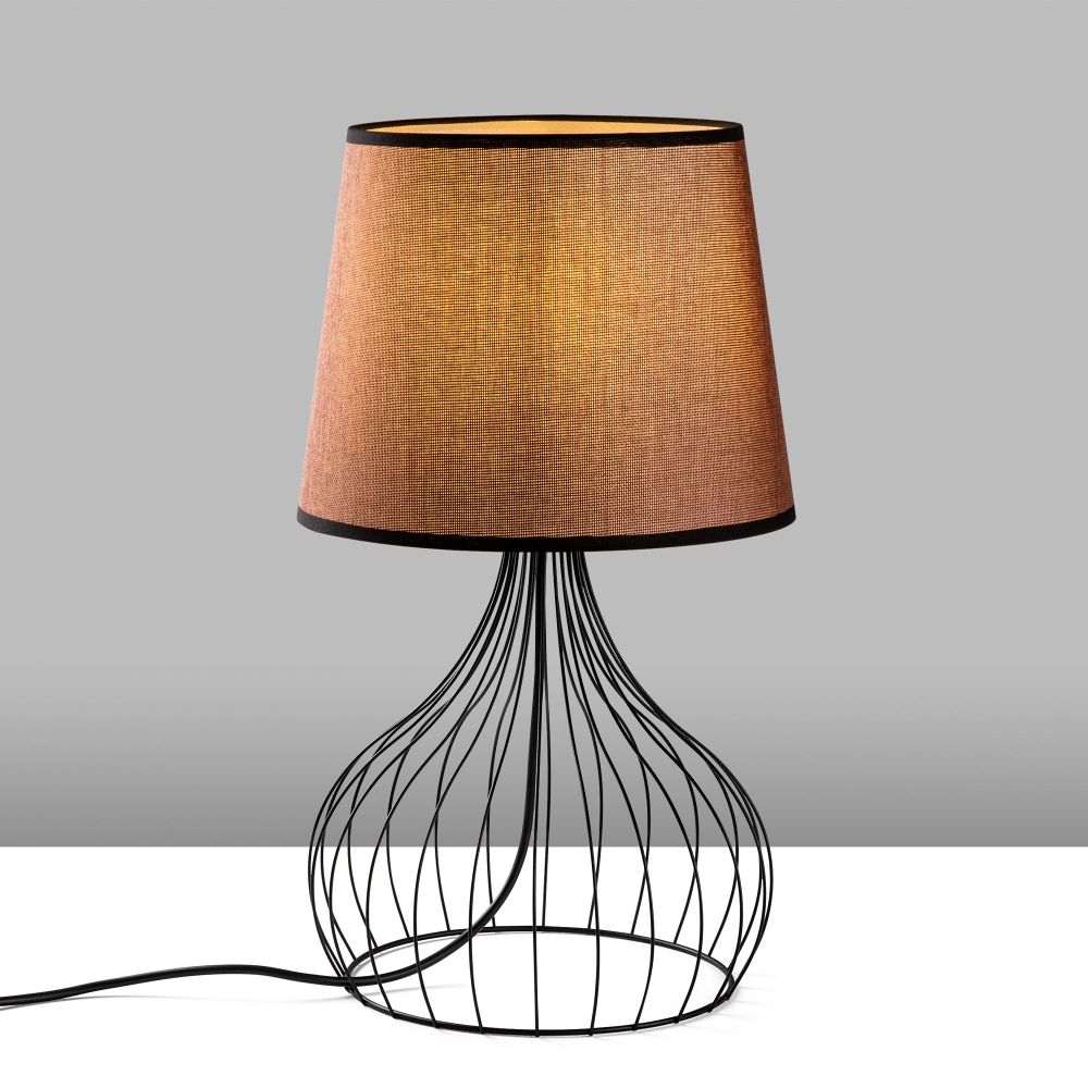 Telıs - 5392 Crna-Smeđa Stolna Lampa slika 5