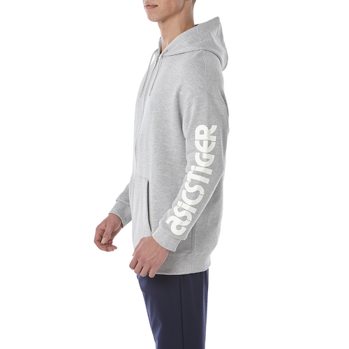 ASICS Muški duks Bl Sweat Fz Hoodie sivi slika 6