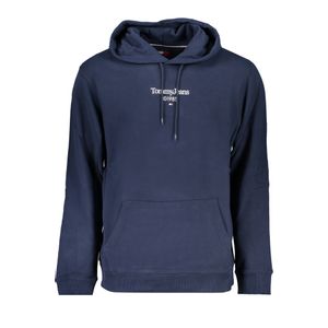 TOMMY HILFIGER MEN'S BLUE ZIPLESS SWEATSHIRT