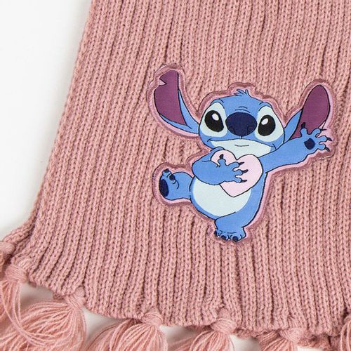 Kapa i Šal Stitch Roza slika 5