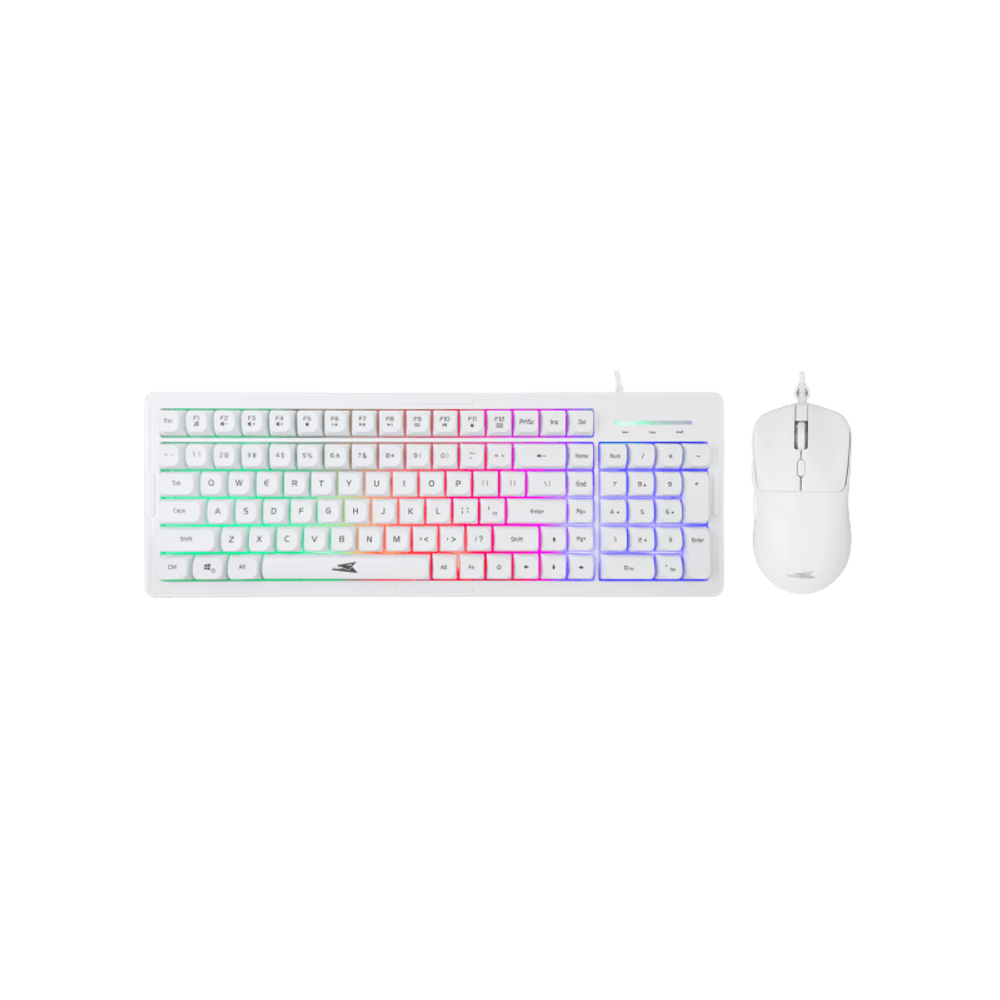 Baracuda Tastatura + miš BGC-012 ORCA / Combo, bijela slika 1