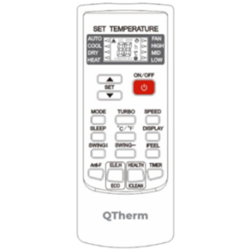 QTherm Flash Inverter WIFI klima uređaj TAC-09FVO/TAC-09FVW+ WIFI slika 5