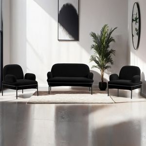 Sofa Set Aster - Crna
