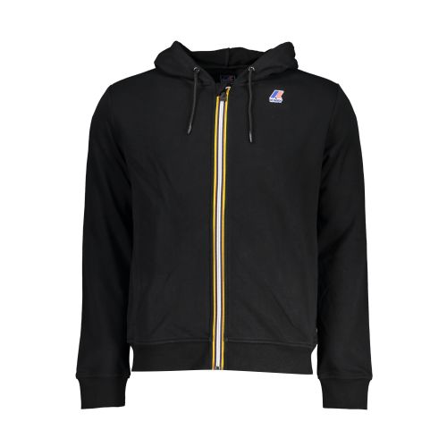 K-WAY MEN'S BLACK ZIP SWEATSHIRT slika 1