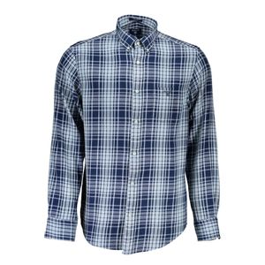 GANT MEN'S BLUE LONG SLEEVE SHIRT