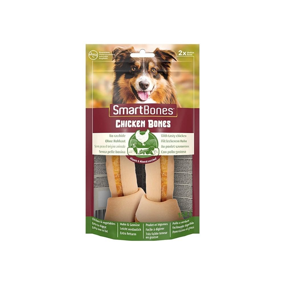 SmartBones poslastica za pse Chicken Medium 2 komada, 158 g slika 1