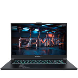 Laptop GIGABYTE G7 KF, i5-12500H, 16GB, 512GB, 17.3" IPS FHD 144Hz, RTX4060, NoOS, crni