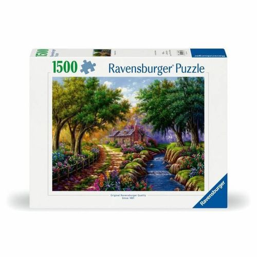 Puzzle Ravensburger Cottage By The River slika 1